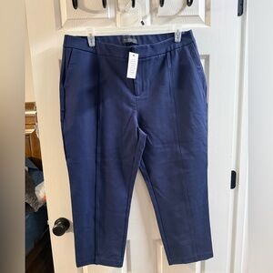 Eloquii Navy Ankle Pants